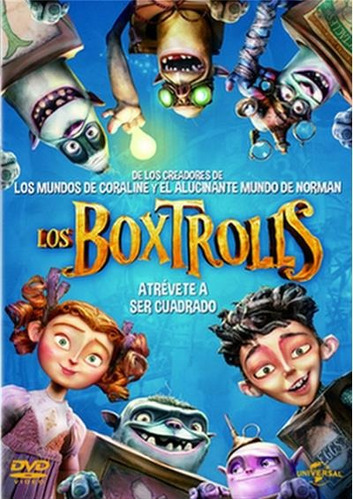 Los Boxtrolls - Dvd Original Y Nuevo 