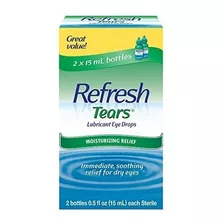 Actualizar Tears Gotas Lubricantes Para Ojos, 2 Botellas 0,5