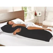Travesseiro Corpo 100% Silicone + Fronha Cores Xuxão 1,35x48