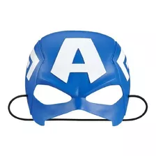 Mascara Infantil Marvel Avengers Capitao America Hasbrob0440 Cor Azul Liso