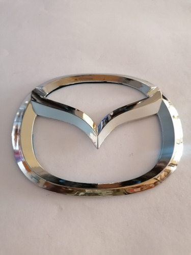 Emblema Frontal Mazda Cromado 14 Cm X 11 Cm Foto 2