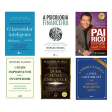 O Investidor Inteligente + A Psicologia Financeira + 4 Livros