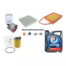 Kit Filtros + Aceite Total Quartz 7000 C4 Lounge 1.6 8v Hdi