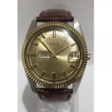 Fino Reloj Suizo Desta Automático Day-date '70s No Mido