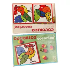 Jogo De Tabuleiro Cocorico Grow Brinquedo Raro Unico