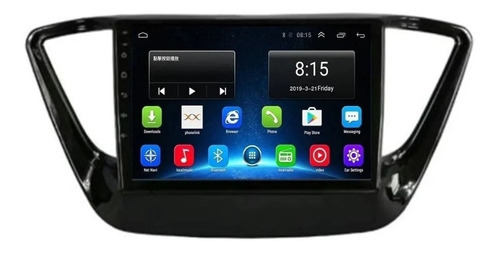 Estereo Android Hyundai Accent 2018-2022 Gps Radio Internet  Foto 2