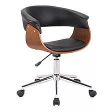 Armen Living Bellevue Office Chair, Black