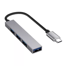 Hub 4 Puertos Multi Usb 3.0 Tipo C Adaptador Usb C Macbook