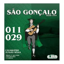 Kit 1 Encordoamento São Gonçalo Cavaco + Palheta Corda Extra