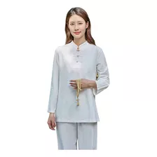 Ropa Tradicional China Hanfu Kung Fu Traje De Lino