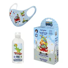 Alcohol Gel Dino 100ml + Masc Air-val