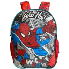 Mochila Infantil Spiderman Hombre Araña Original Sp78006