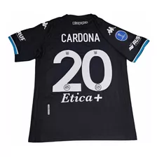 Camisa Jogo Racing Club Avellaneda Preta Kappa Cardona 20 M