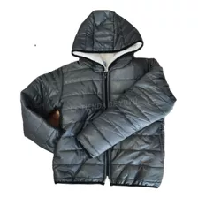 Campera Abrigo Niño Interior Corderito Capucha Liviana Lty