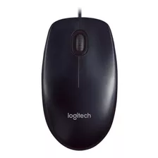 Mouse Com Fio Usb M90 Preto Logitech