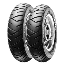 Par Pneus 100/90-10 + 90/90-12 Pirelli P Honda Lead 110 Cc