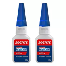 Kit 2 Colas Super Bonder Loctite Ultra Forte 20g Multiuso