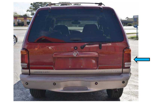 98-01 Mercury Mountaineer Calavera Trasera Lado Derecho Foto 3