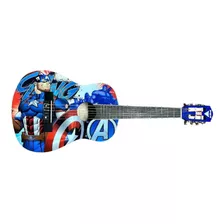 Violao Phx Vim-c2 Marvel Infantil Capitao Core