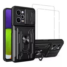 Funda Case Rudo Uso Para Xiaomi Poco X5 Pro Carcasa +2 Mica