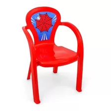 Cadeira Infantil Homem Aranha De Plástico - Teia