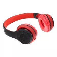 Auriculares Bluetooth Radio Fm Havit- Hv-h2575bt Hace1click1 Color Rojo