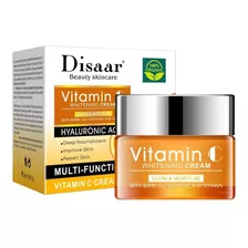 Crema Humectante Disaar Con Vitami C Y Acid Hialurónic
