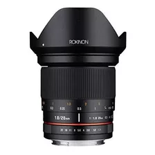 Rokinon 20 Mm F - 1,8 As Ed Umc Lente Gran Angular Para Cano