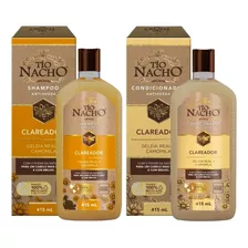 Kit Shampoo E Condicionador Clareador - Tio Nacho 415ml