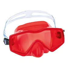 Mascara De Buceo Snorkel Juvenil Hydro-swim Aqua Prime Color Rojo