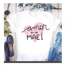 Camiseta Dia Das Mães Frases Divertida Flork Mãe De Anjo Pet