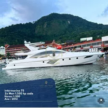 Intermarine 75 2012 Ñ Azimut Schaefer Princess Ferretti