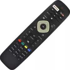 Controle Tv Philips Smart Tv Lcd Led Botão Netflix Youtube