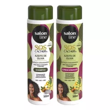 Shampoo + Condicionador Salon Line Soscachos Azeite De Oliva