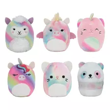 De Squishmallow Mini Peluche Rainbow Dream Squad, Six 2...