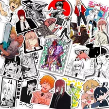 Pack 100 Stickers Chainsaw Man + Poster A4