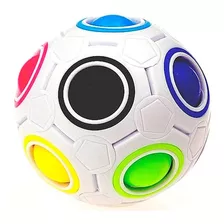 Cubo Mágico Profissional Mágic Ball Moyu Rainbow 20 Cores Cor Da Estrutura Stirckeless