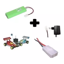 Kit Bateria E Carre.do Maximus Da Estrela 7.2 Volts 3000 Mah