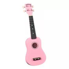 Diamond Head Ukelele Acústico Soprano Du110pk Pink Color Rosa