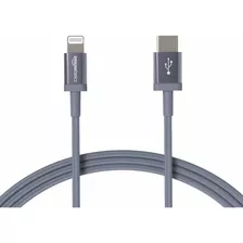 1 Cable Usb-c A Lightning Mfi 1.8mt Amz Basics -cfss