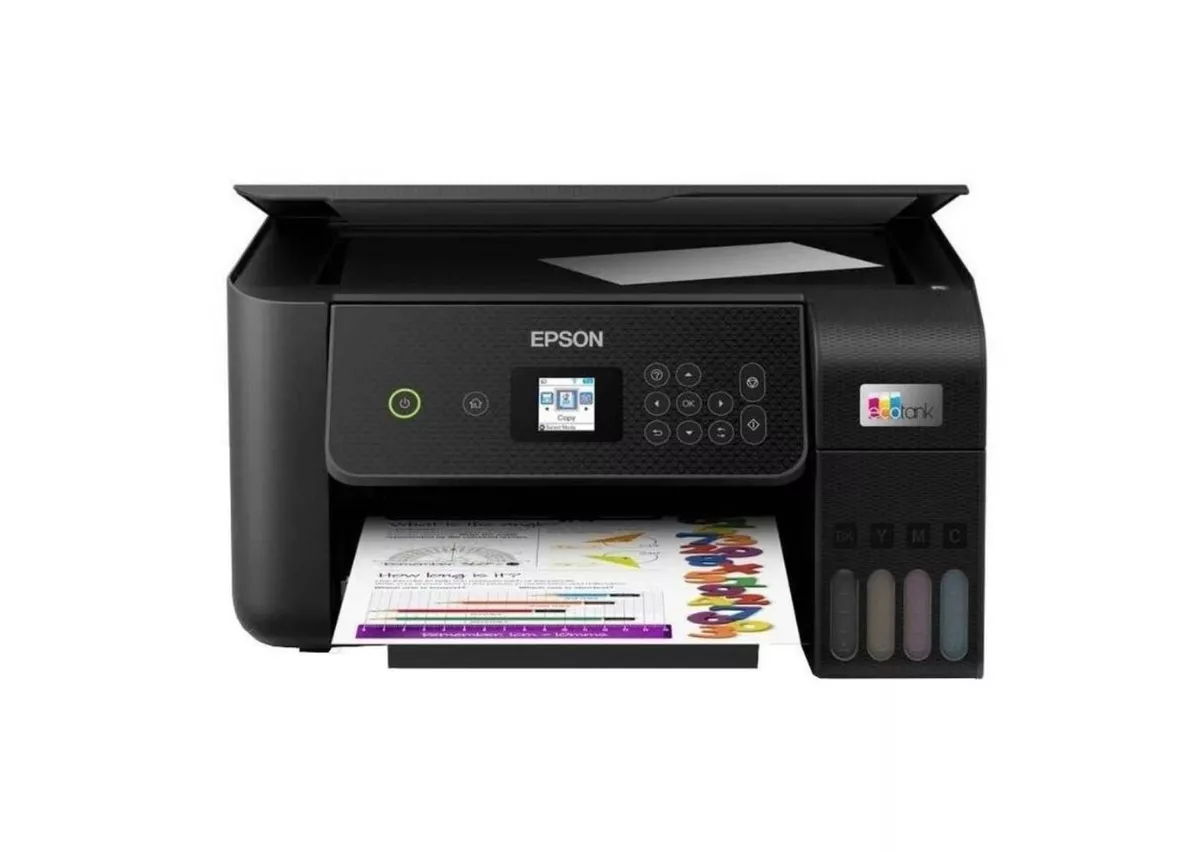 Impresora A Color  Multifunción Epson Ecotank L3260 Con Wifi Negra 110v