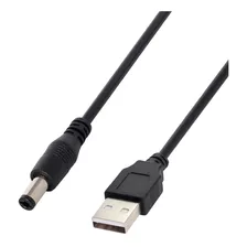 Cable Usb A Plug 5.5x2.1mm 5v 80cm X2 Unidades