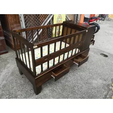 Cama Cuna De Pino; Cunas Mi Mueble Desde: 140,000.