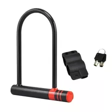 Candado De Bicicleta U-lock / Color Negro 