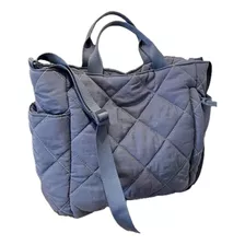 Bolso Hombro Azul Impermeable Amplia Cómoda