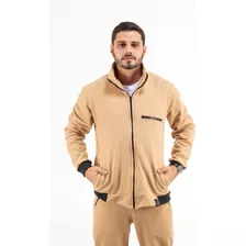 Jaqueta Moletom Blusa De Frio Masculina Casaco Gola Aberto