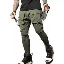 Hip Hop Multi Pocket Street Tooling Pants