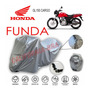 Funda Cubierta Lona Moto Cubre Honda Cb190 Tricolor