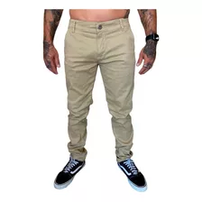 Calça Jeans Jogger Sarja Masculina C/ Elastano Premium Slim