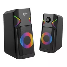 Parlante Havit Gamenote Sk201 Rgb Stereo Para Pc